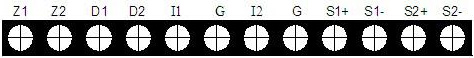 GST-LD-8303输入模块对外端子示意图